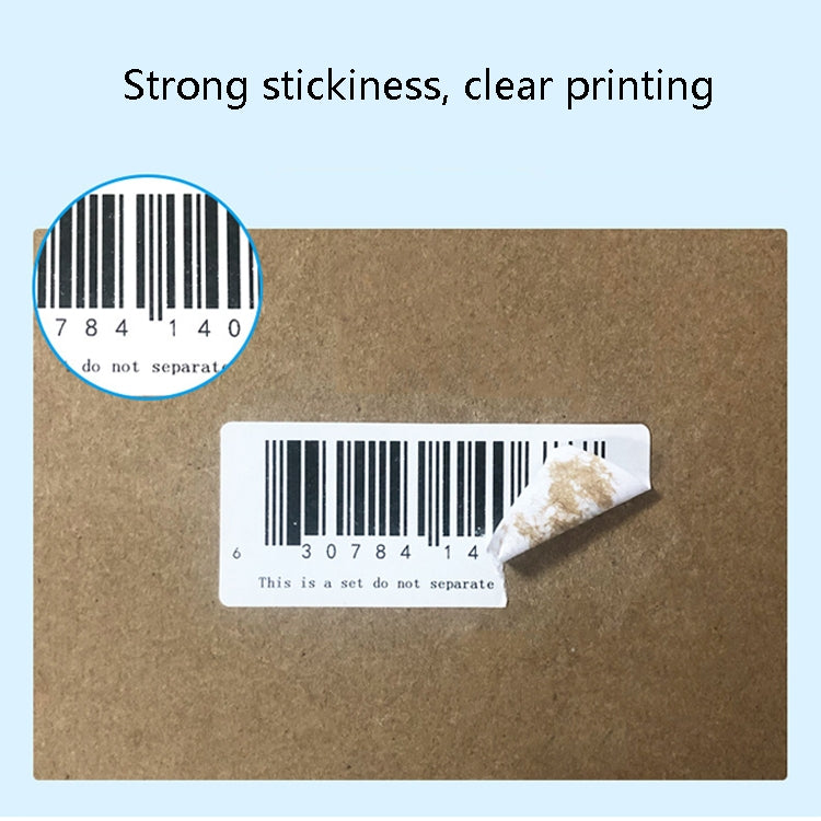 Sc5030 สติ๊กเกอร์บาร์โค้ดกันน้ำกระดาษความร้อนสามแถวสองแถว, 50 x 40 mm (2000 Pieces), 50 x 35 mm (2000 Pieces), 50 x 30 mm (2000 Pieces), 50 x 25 mm (2500 Pieces), 50 x 20  mm (5000 Pieces), 40 x 80  mm (1000 Pieces), 40 x 70 mm (2000 Pieces)           ...