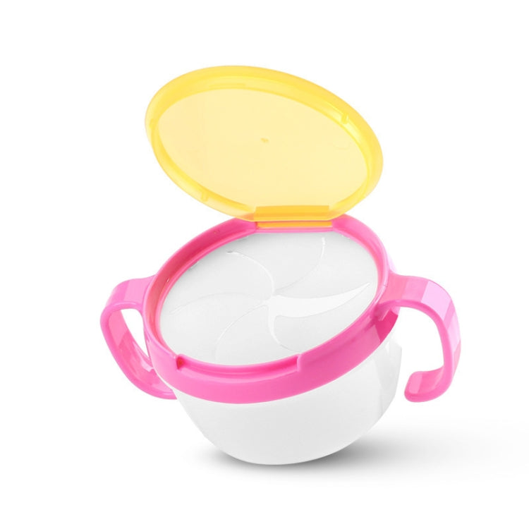 ขนมเด็กชามเด็กเด็กเก็บอาหารจานป้องกันการรั่วไหล 360 หมุนเด็ก Solid Feeding แผ่นบนโต๊ะอาหารเด็ก Stuff