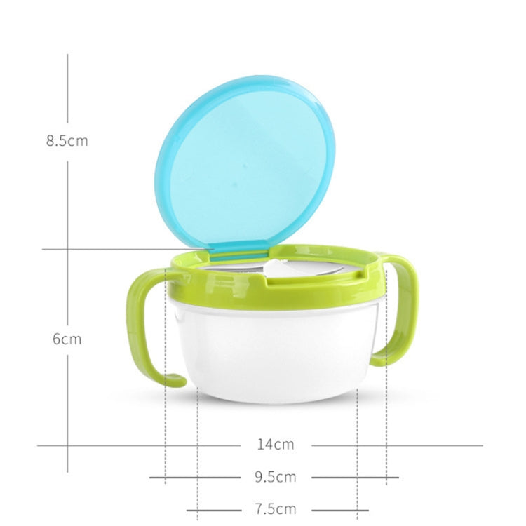 ขนมเด็กชามเด็กเด็กเก็บอาหารจานป้องกันการรั่วไหล 360 หมุนเด็ก Solid Feeding แผ่นบนโต๊ะอาหารเด็ก Stuff