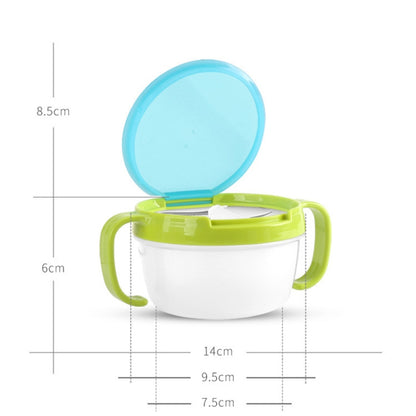 ขนมเด็กชามเด็กเด็กเก็บอาหารจานป้องกันการรั่วไหล 360 หมุนเด็ก Solid Feeding แผ่นบนโต๊ะอาหารเด็ก Stuff