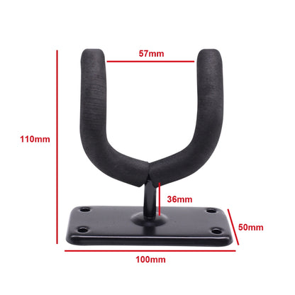 ตะขอแขวนโลหะ + ฟองน้ำสำหรับกีตาร์ / อูคูเลเล่, Metal + Sponge Wall Hook