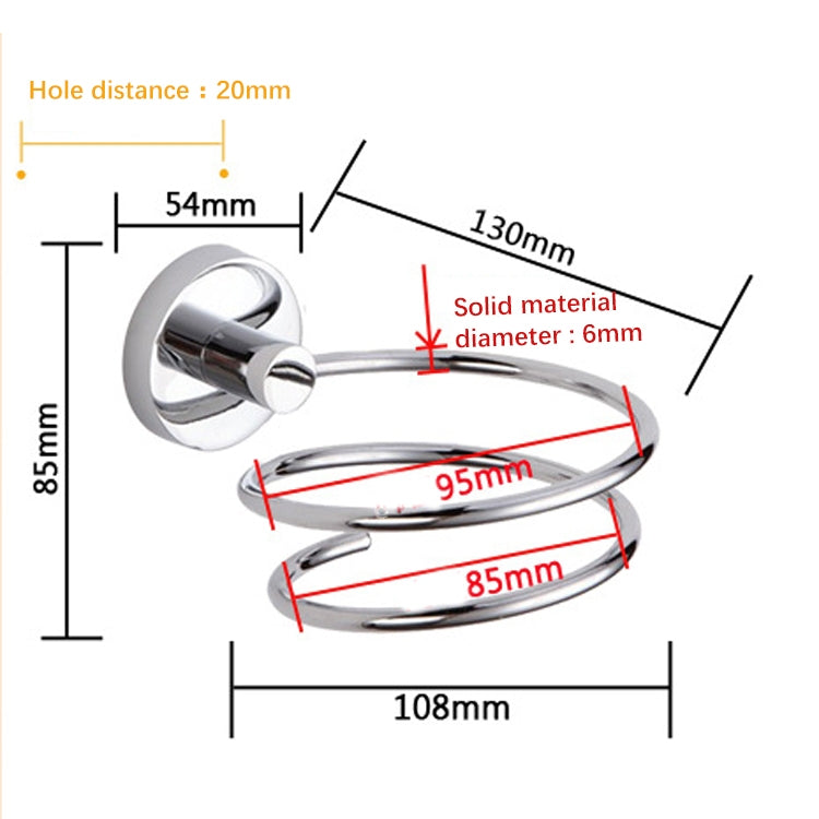 ราวแขวนไดร์เป่าผม ห้องน้ำ ทำผม 304 ชั้นวางสแตนเลส, 304 Stainless Steel Rack