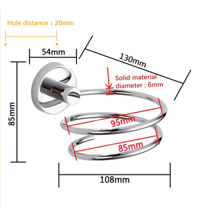 ราวแขวนไดร์เป่าผม ห้องน้ำ ทำผม 304 ชั้นวางสแตนเลส, 304 Stainless Steel Rack