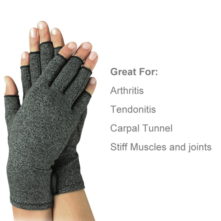 Half Finger ถุงมือขี่จักรยานโรคข้ออักเสบความดันสุขภาพถุงมือยืดหยุ่นสูง Breathable Anti-edema ฟื้นฟูขี่ Glov, L, M, S