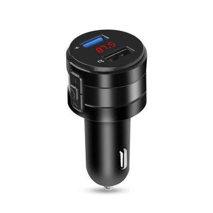 แฮนด์ฟรี Bluetooth ในรถยนต์ เครื่องส่งสัญญาณ FM ในรถยนต์ เครื่องเล่นเพลง เครื่องชาร์จในรถยนต์, X20 Black