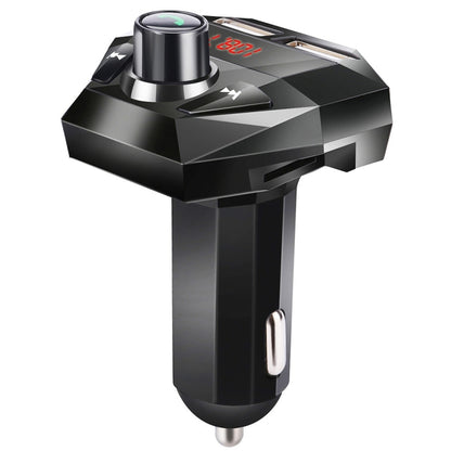 G18 เครื่องเล่น MP3 แฮนด์ฟรีบลูทูธในรถยนต์แบบ Dual USB บลูทูธชาร์จเครื่องส่งสัญญาณ FM ตัวรับสัญญาณบลูทูธ, G18