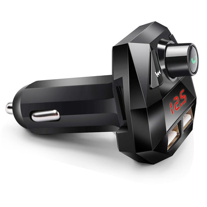 G18 เครื่องเล่น MP3 แฮนด์ฟรีบลูทูธในรถยนต์แบบ Dual USB บลูทูธชาร์จเครื่องส่งสัญญาณ FM ตัวรับสัญญาณบลูทูธ, G18