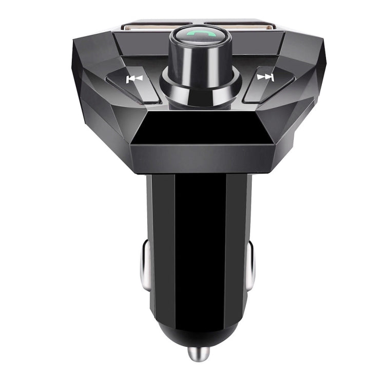 G18 เครื่องเล่น MP3 แฮนด์ฟรีบลูทูธในรถยนต์แบบ Dual USB บลูทูธชาร์จเครื่องส่งสัญญาณ FM ตัวรับสัญญาณบลูทูธ, G18