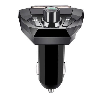 G18 เครื่องเล่น MP3 แฮนด์ฟรีบลูทูธในรถยนต์แบบ Dual USB บลูทูธชาร์จเครื่องส่งสัญญาณ FM ตัวรับสัญญาณบลูทูธ, G18