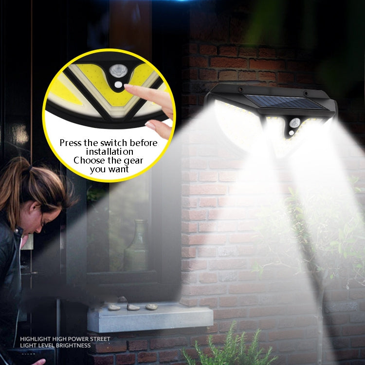 TG-TY074 Solar Human Body Induction Garden Wall Lamp Outdoor Corridor Light, ข้อมูลจำเพาะ:, 118 SMD, 117 COB