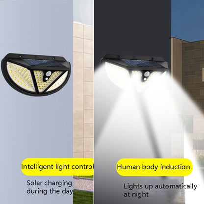 TG-TY074 Solar Human Body Induction Garden Wall Lamp Outdoor Corridor Light, ข้อมูลจำเพาะ:, 118 SMD, 117 COB