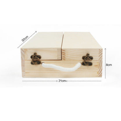 ชุดเครื่องมือช่างไม้กล่องบำรุงรักษาไม้ของเล่นเพื่อการศึกษาสำหรับเด็ก, Wooden Carpenter Tool Set