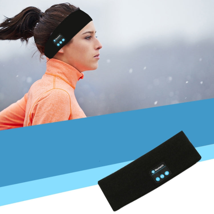 ชุดหูฟัง Bluetooth Sports Headband วิ่งกลางแจ้ง โยคะ ผ้าคลุมศีรษะซับเหงื่อ, Black, Gray, Dark Gray