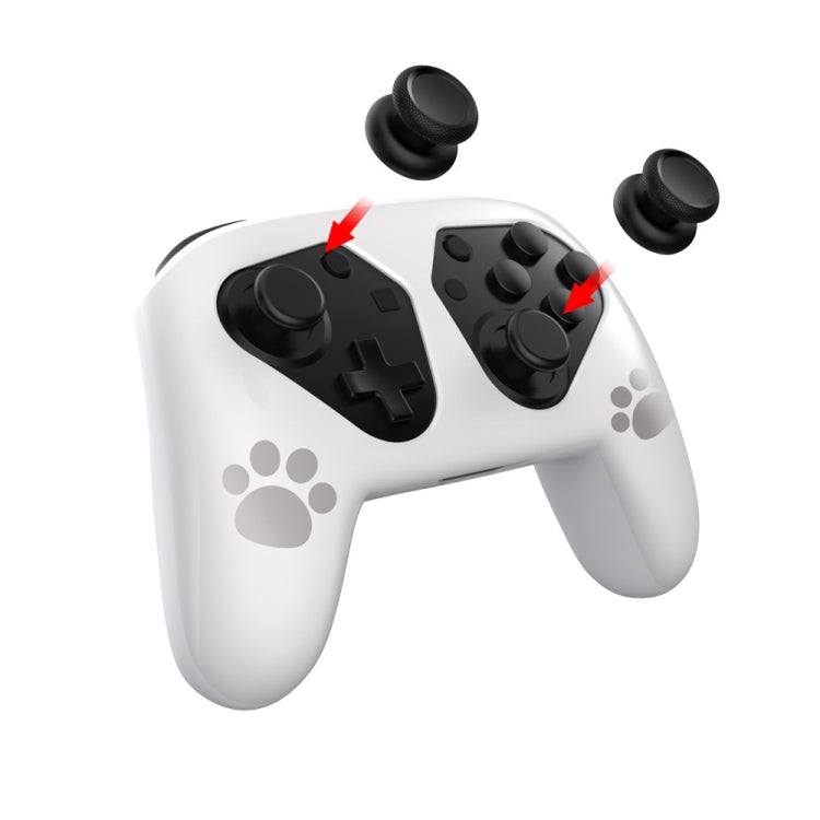 DOBE TNS-1171 Gamepad Protection Set Handle เคส + Rocker Cap สำหรับ Nintendo Switch Pro, TNS-1171