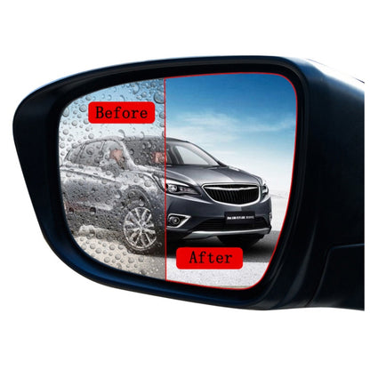 10 PCS Rainproof Anti-Fog และ Anti-Reflective Film สำหรับกระจกมองหลังรถยนต์, Round 80mm, Round 95mm, Round 100mm, Ellipse 100X145mm, Ellipse 100x150mm, Ellipse 95x135mm