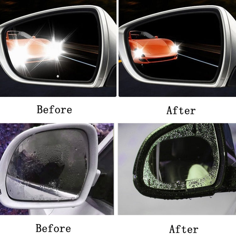 10 PCS Rainproof Anti-Fog และ Anti-Reflective Film สำหรับกระจกมองหลังรถยนต์, Round 80mm, Round 95mm, Round 100mm, Ellipse 100X145mm, Ellipse 100x150mm, Ellipse 95x135mm