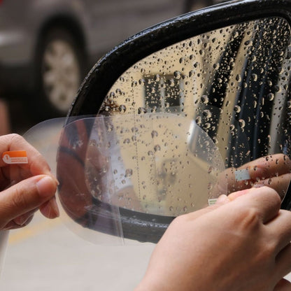 10 PCS Rainproof Anti-Fog และ Anti-Reflective Film สำหรับกระจกมองหลังรถยนต์, Round 80mm, Round 95mm, Round 100mm, Ellipse 100X145mm, Ellipse 100x150mm, Ellipse 95x135mm