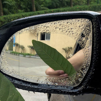 10 PCS Rainproof Anti-Fog และ Anti-Reflective Film สำหรับกระจกมองหลังรถยนต์, Round 80mm, Round 95mm, Round 100mm, Ellipse 100X145mm, Ellipse 100x150mm, Ellipse 95x135mm
