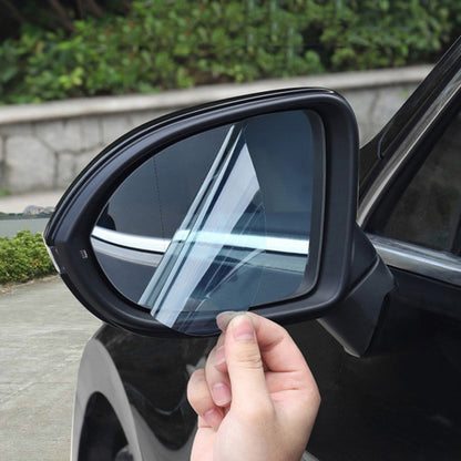 10 PCS Rainproof Anti-Fog และ Anti-Reflective Film สำหรับกระจกมองหลังรถยนต์, Round 80mm, Round 95mm, Round 100mm, Ellipse 100X145mm, Ellipse 100x150mm, Ellipse 95x135mm