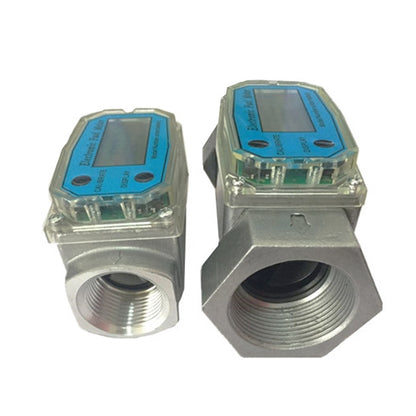 BD-H01 เครื่องวัดอัตราการไหลของกังหันแสดงผลแบบอิเล็กทรอนิกส์ เครื่องวัดปริมาณน้ำมันดีเซล น้ำมันก๊าด เมทานอล ยูเรีย นับจำนวนเครื่องวัดการไหล, 1 Inch, 1.5 Inch