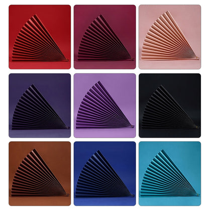 2 PCS 69x39cm Photo Props Hard Cardboard Folding Fan Photography Background Folded Paper