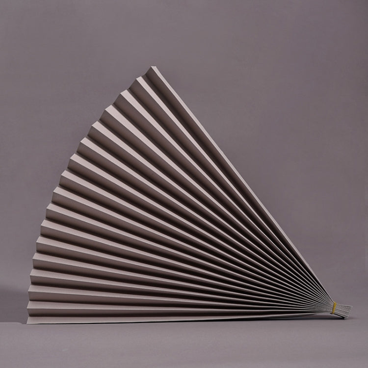 2 PCS 69x39cm Photo Props Hard Cardboard Folding Fan Photography Background Folded Paper