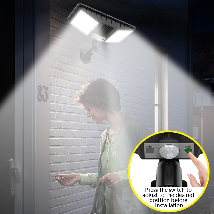TG-TY081 LED Solar Wall Light Body Sensation โคมไฟสนามกันน้ำกลางแจ้งพร้อมรีโมทคอนโทรลสไตล์:, 138 LED Integrated, 160 LED Integrated, 138 COB Integrated, 160 COB Integrated, 138 LED Splitable, 160 LED Splitable, 138 COB Splitable, 160 COB Splitable