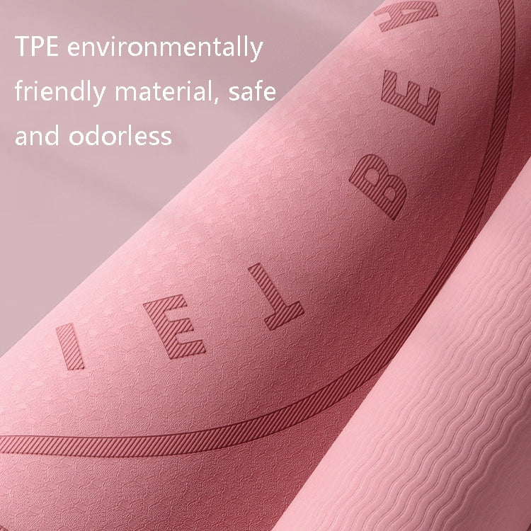 8mm TPE Sound-Absorbing and Shock-Absorbing Jumping Mat Home Indoor Sports Fitness Mat, Fitness Mat Grey