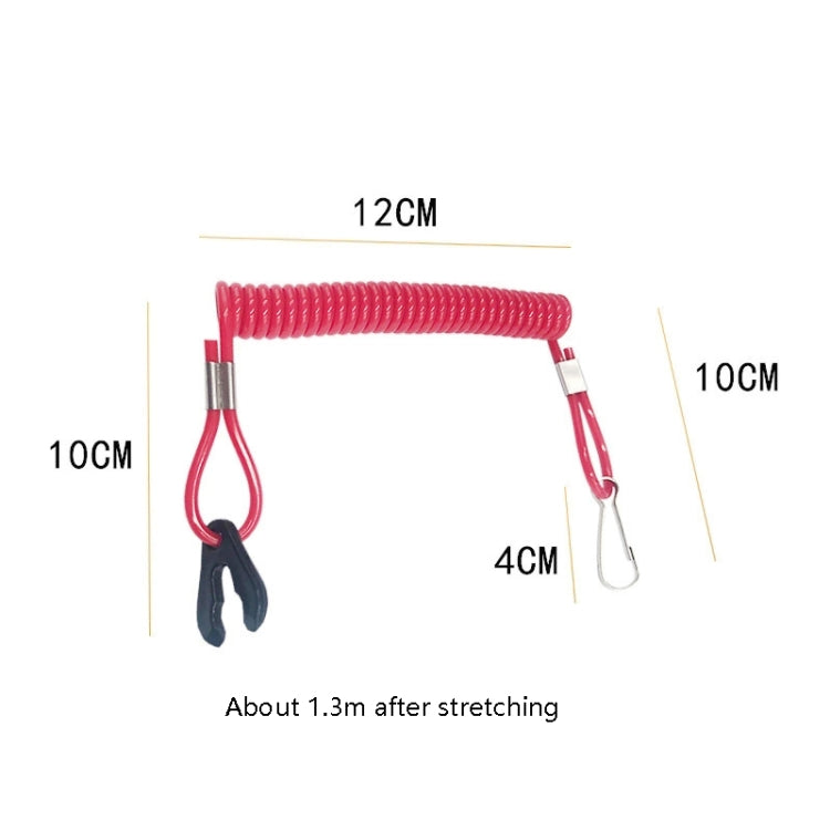 2 PCS Universal Ship Out-of-Fire Switch Safety Rope Boot Machine Motorboat Emergency External Switch Rope, Out-Of-Fire Switch Safety Rope