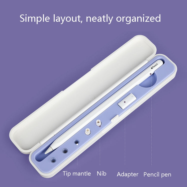 กล่องเก็บซิลิโคน Stylus Protection สำหรับ Apple Pencil 1/2 ข้อมูลจำเพาะ:, 8mm (Graphite Black), 8mm (Clove Purple), 8mm (Dark Night Green), 8mm (Glacier Blue), 10mm (Graphite Black), 10mm (Clove Purple), 10mm (Dark Night Green), 10mm (Glacier Blue)
