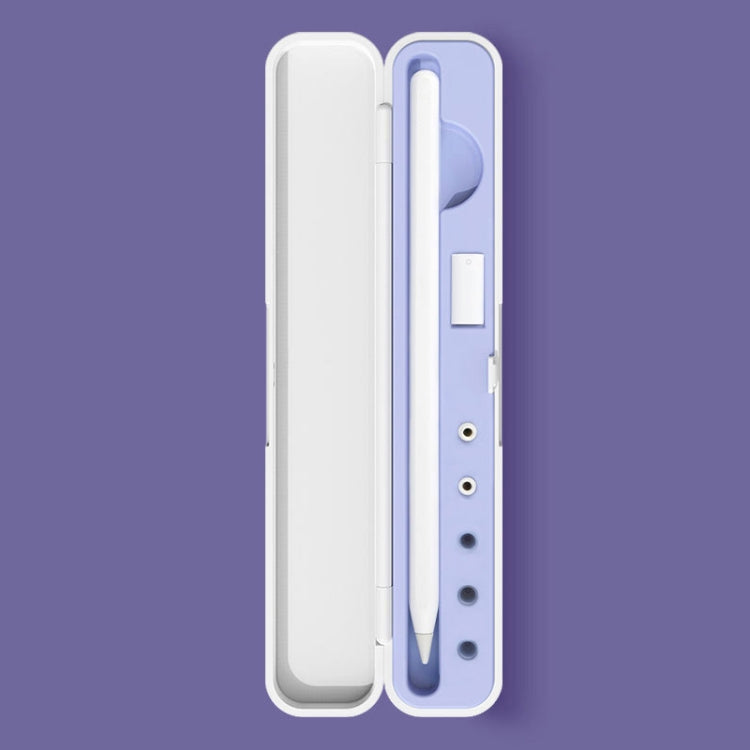 กล่องเก็บซิลิโคน Stylus Protection สำหรับ Apple Pencil 1/2 ข้อมูลจำเพาะ:, 8mm (Graphite Black), 8mm (Clove Purple), 8mm (Dark Night Green), 8mm (Glacier Blue), 10mm (Graphite Black), 10mm (Clove Purple), 10mm (Dark Night Green), 10mm (Glacier Blue)