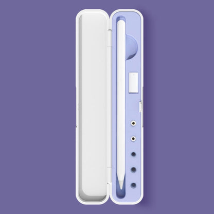 กล่องเก็บซิลิโคน Stylus Protection สำหรับ Apple Pencil 1/2 ข้อมูลจำเพาะ:, 8mm (Graphite Black), 8mm (Clove Purple), 8mm (Dark Night Green), 8mm (Glacier Blue), 10mm (Graphite Black), 10mm (Clove Purple), 10mm (Dark Night Green), 10mm (Glacier Blue)