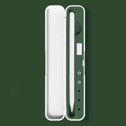 กล่องเก็บซิลิโคน Stylus Protection สำหรับ Apple Pencil 1/2 ข้อมูลจำเพาะ:, 8mm (Graphite Black), 8mm (Clove Purple), 8mm (Dark Night Green), 8mm (Glacier Blue), 10mm (Graphite Black), 10mm (Clove Purple), 10mm (Dark Night Green), 10mm (Glacier Blue)