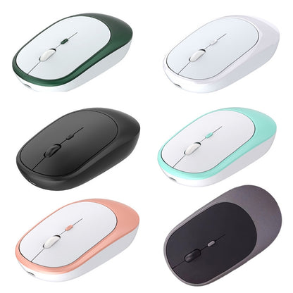 M030 4 Keys 1600DPI Laptop Office Mute Mouse สไตล์:, Wireless (Ink Green), Wireless (Blue), Wireless (Pink), Wireless (Gray), Wireless (White), Wireless (Black), Double Mode (Ink Green), Dual Mode (Pink), Double Mode (Gray), Double Mode (White)        ...