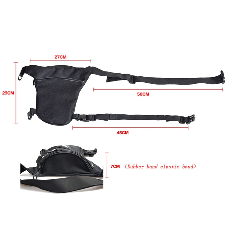 GHOST RACING GR-TB05 กระเป๋าใส่ขามอเตอร์ไซค์ Knight กระเป๋าคาดเอว Sports Outdoor Bag, GHOST RACING GR-TB05