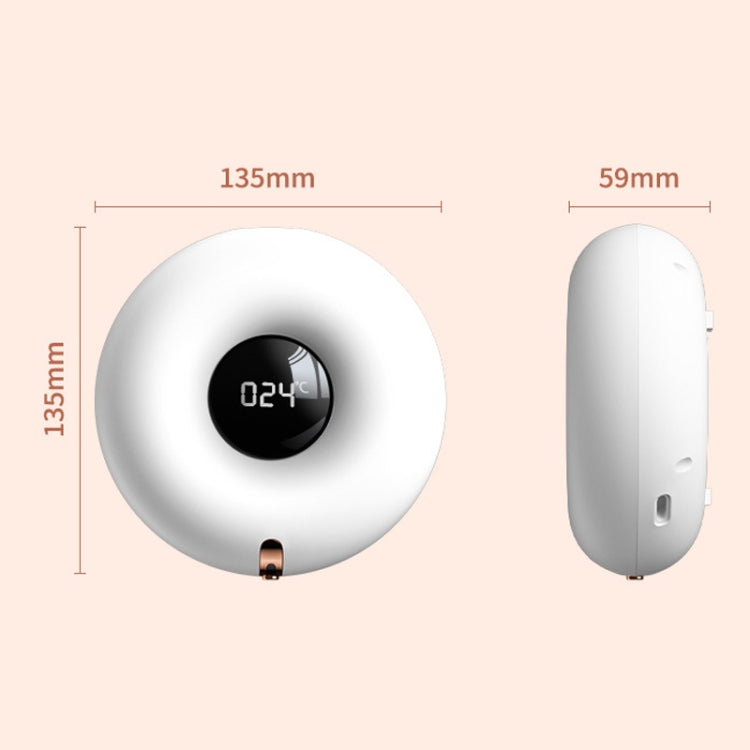 ZC01 เครื่องจ่ายสบู่เหลวอัตโนมัติแบบติดผนังอัจฉริยะ Induction Foamer, ZC01 White
