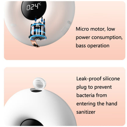 ZC01 เครื่องจ่ายสบู่เหลวอัตโนมัติแบบติดผนังอัจฉริยะ Induction Foamer, ZC01 White
