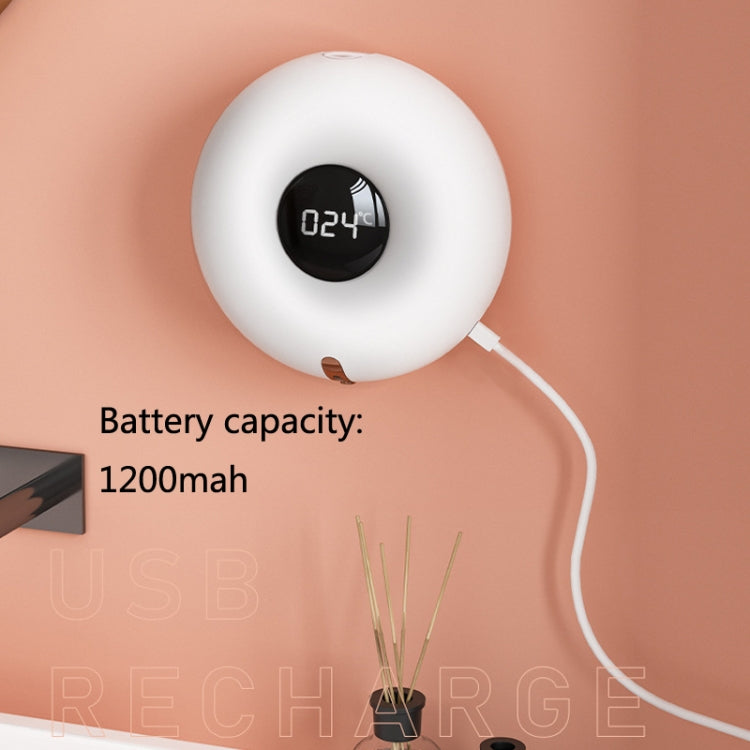 ZC01 เครื่องจ่ายสบู่เหลวอัตโนมัติแบบติดผนังอัจฉริยะ Induction Foamer, ZC01 White