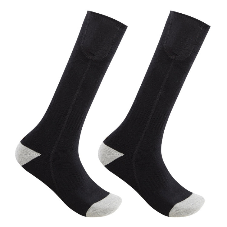Y201 Winter Warm Tube ถุงเท้าผ้าฝ้ายอุ่นกลางแจ้งถุงเท้าสกีอุ่น, without Battery Box, with Battery Box