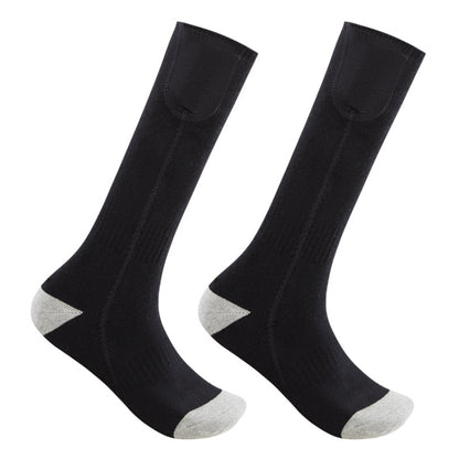 Y201 Winter Warm Tube ถุงเท้าผ้าฝ้ายอุ่นกลางแจ้งถุงเท้าสกีอุ่น, without Battery Box, with Battery Box