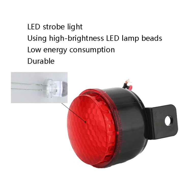 2 PCS BC-3K 5-24V เสียงอุตสาหกรรมและนาฬิกาปลุกรถจักรยานยนต์เสียงนาฬิกาปลุก