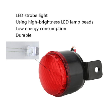 2 PCS BC-3K 5-24V เสียงอุตสาหกรรมและนาฬิกาปลุกรถจักรยานยนต์เสียงนาฬิกาปลุก