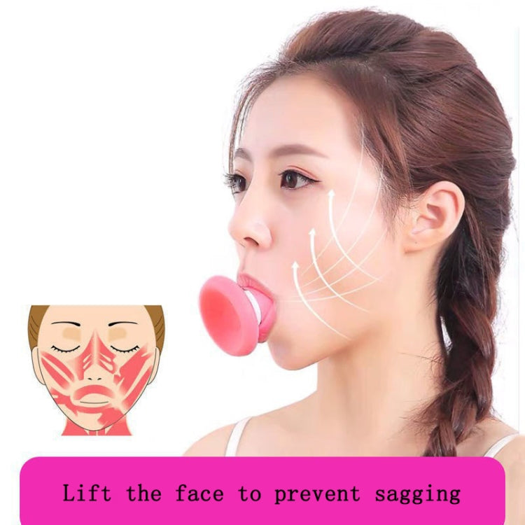 2 PCS ยกกระชับใบหน้าและกระชับ Double Chin Remover อุปกรณ์ยกกระชับใบหน้า, (Red)