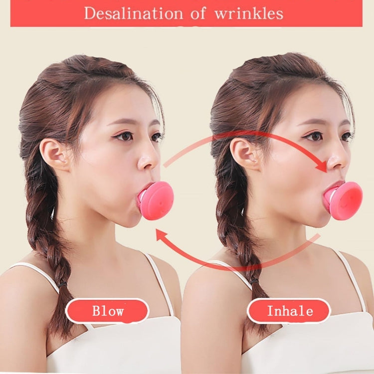 2 PCS ยกกระชับใบหน้าและกระชับ Double Chin Remover อุปกรณ์ยกกระชับใบหน้า, (Red)