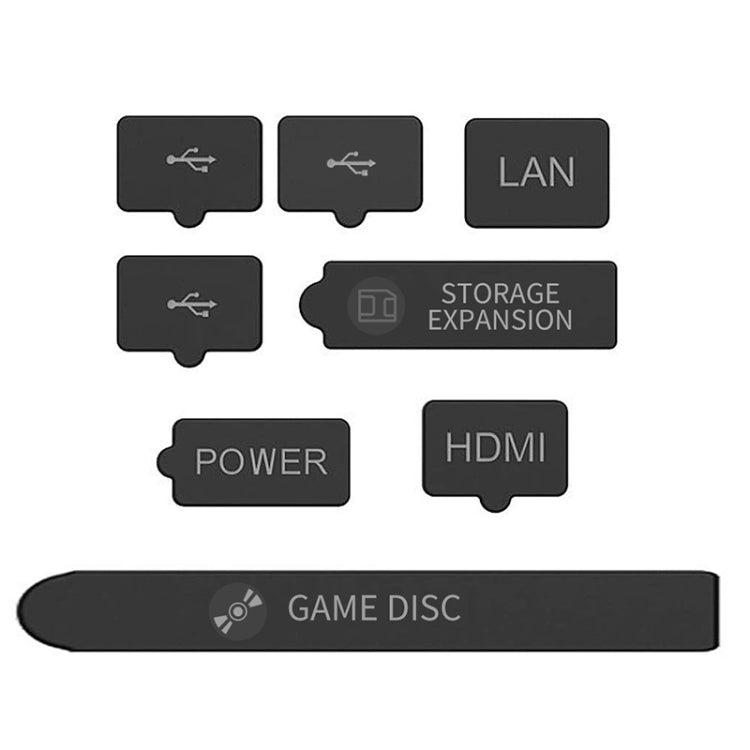 สำหรับ XBOX Series S/X Host Dustproof Set Dust Plug,สไตล์:, Normal Edition, Deluxe Edition