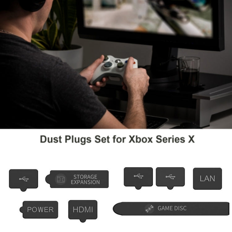 สำหรับ XBOX Series S/X Host Dustproof Set Dust Plug,สไตล์:, Normal Edition, Deluxe Edition
