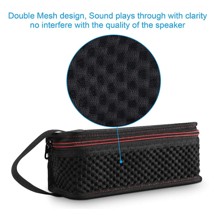 ฝาครอบป้องกันถุงเก็บลำโพงรูระบายอากาศแบบตาราง, For Anker SoundCore Boost