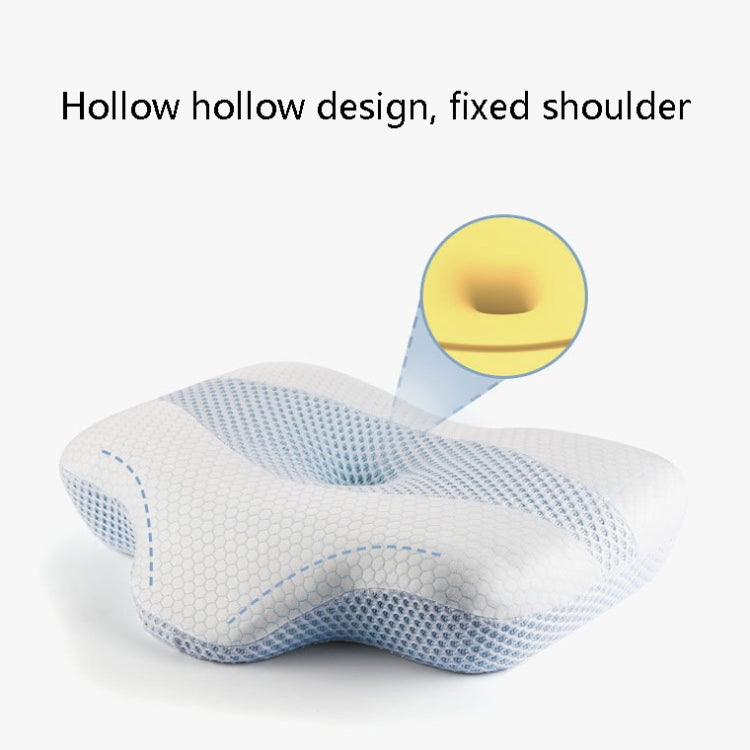P10 Memory Foam Slow Rebound Pillow Neck Protector หมอนเมมโมรี่โฟม, 60 x 43 x 11cm