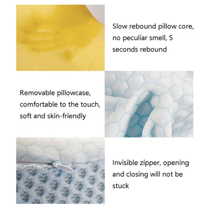 P10 Memory Foam Slow Rebound Pillow Neck Protector หมอนเมมโมรี่โฟม, 60 x 43 x 11cm