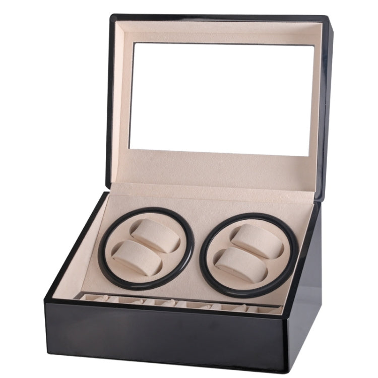 Watch Shaker 4+6 Digits กลไกนาฬิกา ไขลานอัตโนมัติ กล่องนาฬิกา Watch Shaker ,US Plug, Red Sandalwood